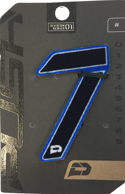 Push - Number Patch - Blue - 7