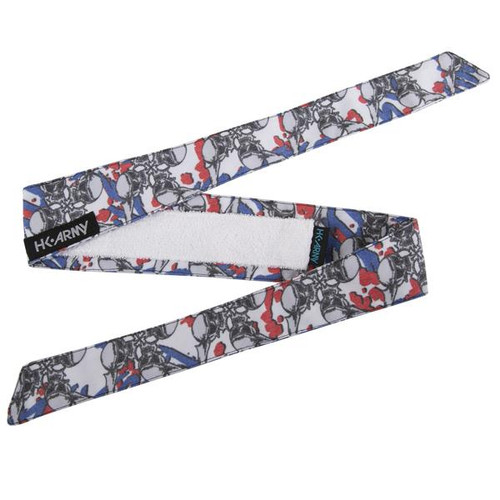 HK - Headband Vintage - Skulls - America