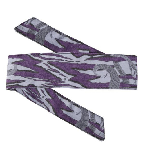 HK - Headband Vintage - Snakes - Purple