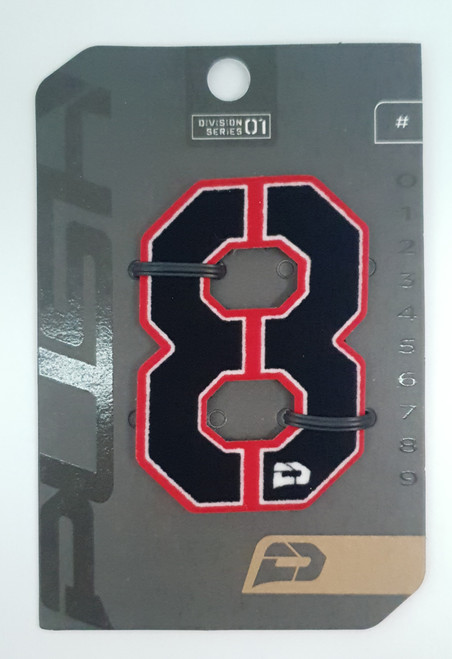 Push - Number Patch - Red - 8