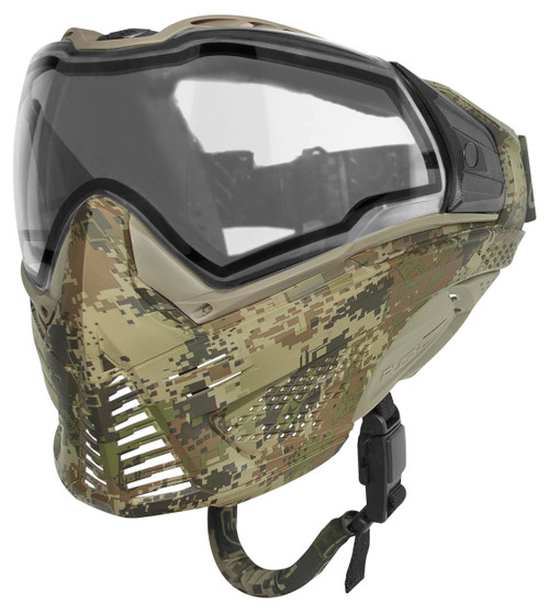 Push - Unite Goggle - PE HDE Earth - Clear Lens - Paintballshop.com
