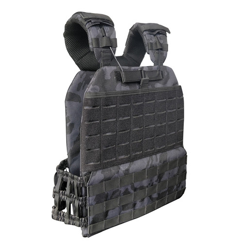 XRT - TACNVT473-3 Plate Carrier - Black Camo