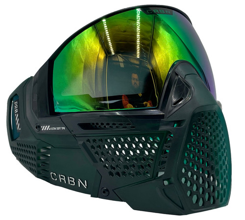 Carbon ZERO Pro Paintball Mask - Less Coverage - Clear – Punishers Paintball