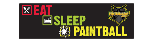 Paintballshop - Eat Sleep Paintball - Bumper Sticker