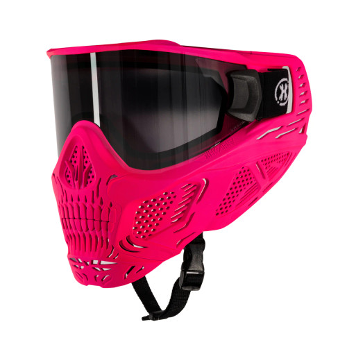 HK - HSTL Skull Goggle - Neon Pink w/ Smoke Lens