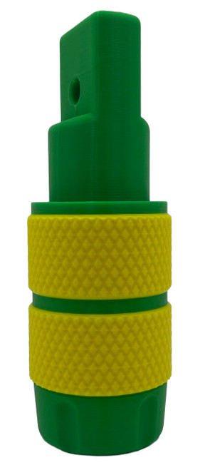Paintballshop - Plastic Tippmann 98 Front Grip - Green/Yellow