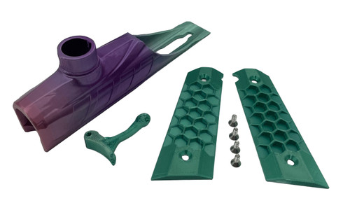 Paintballshop - GOG Enmey Slimline Body Kit - Purple/Green