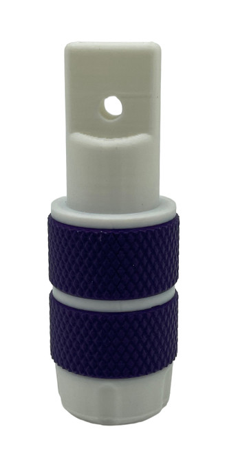 Paintballshop - Plastic Tippmann 98 Front Grip - White/Purple