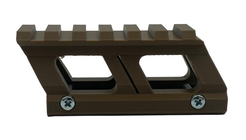 Paintballshop - Picatinny Rail Riser - Brown