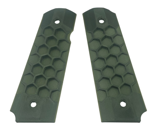 Paintballshop - 45 Grip Panels - Hex - Army Green/Military Green