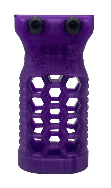 Paintballshop - Vertical Front Grip - Type 6 - Translucent Purple