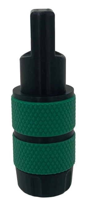 Paintballshop - Plastic Tippmann 98 Front Grip - Black/Missile Green