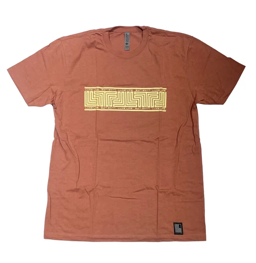 DLX - T-shirt - Luxe Life – Heather Redwood