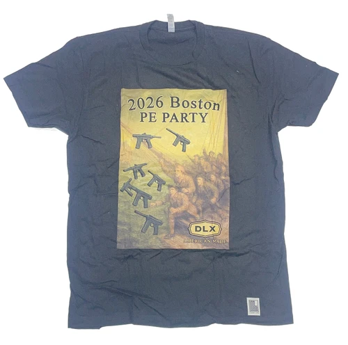 DLX - T-shirt - Boston PE Party