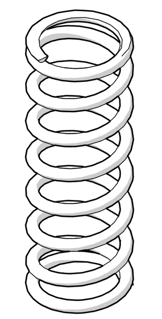 Eclipse - EMEK - Trigger Spring - Heavy Duty - Stainless Steel