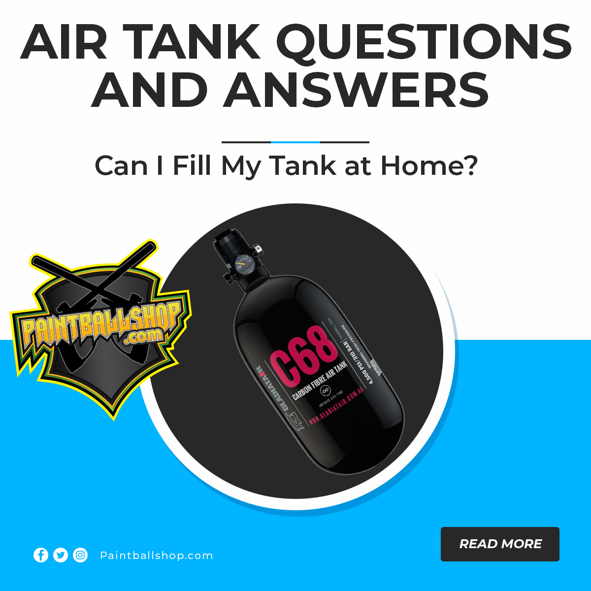 Can I Fill My Paintball Tanks at Home? Paintball Air Tank Questions and