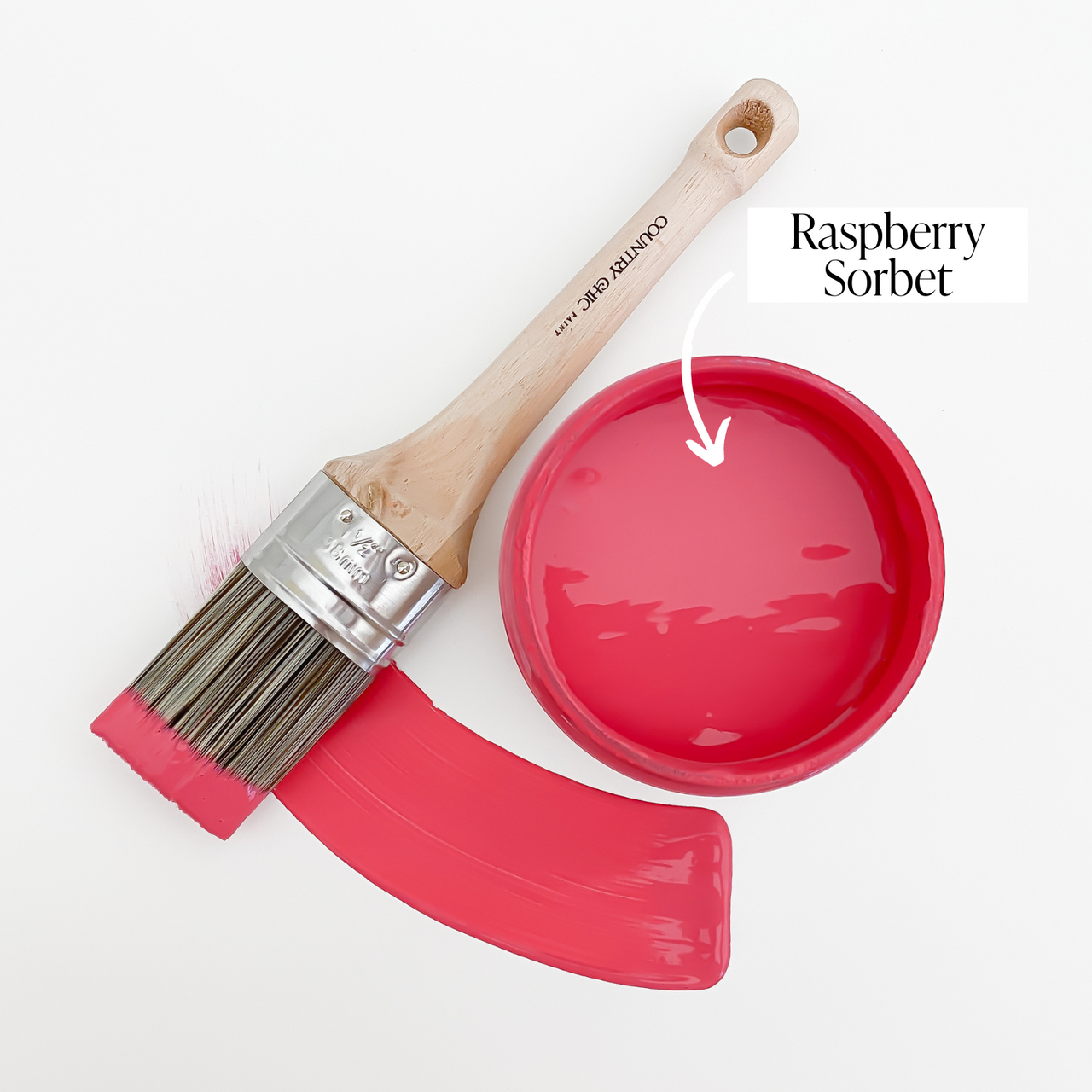Raspberry Sorbet - Chalk Style Paint for Furniture, Home Decor, DIY,  Cabinets, Crafts
