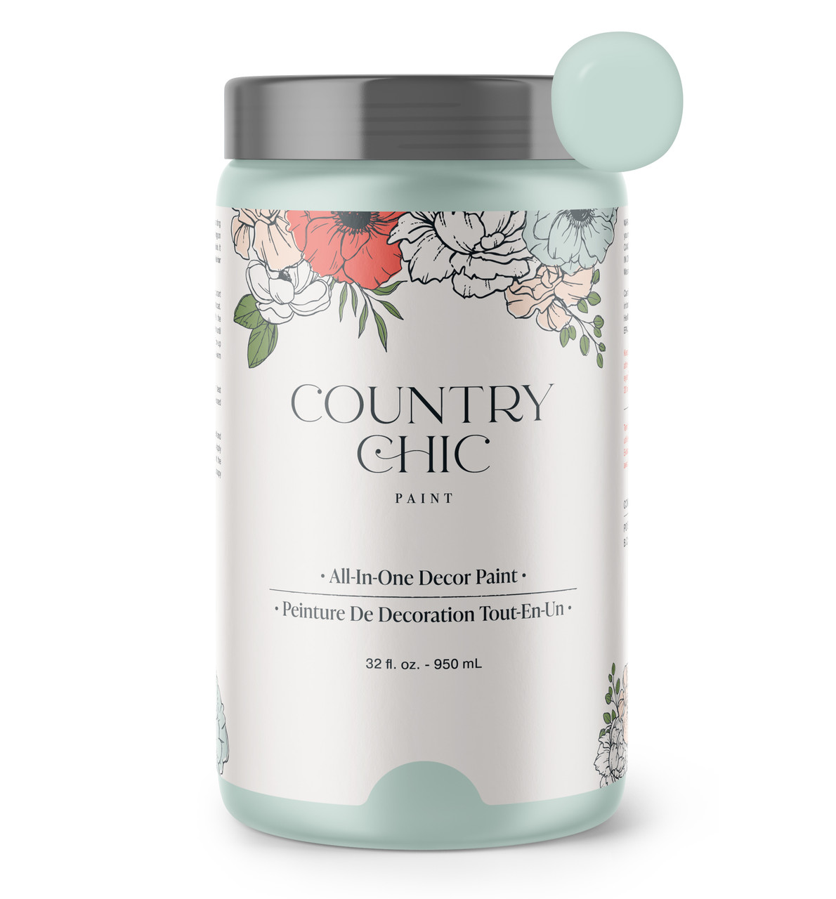 Country Chic Paint Nightfall Blue Chalk Style Furniture Paint 16 oz