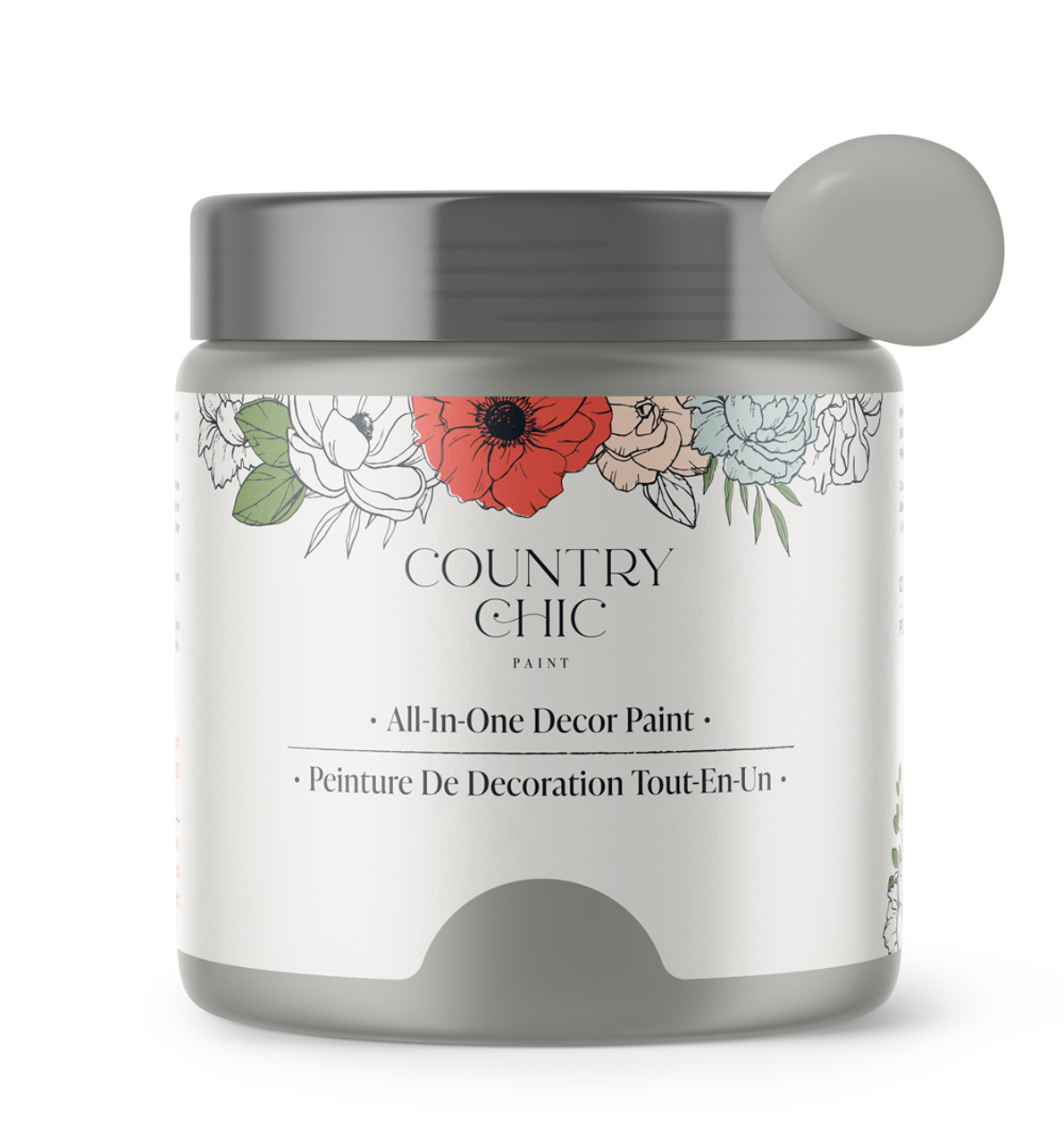Pebble Beach - Chalk Style Paint for Furniture, Home Decor, DIY, Cabinets,  Crafts - Eco-Friendly All-In-One Paint
