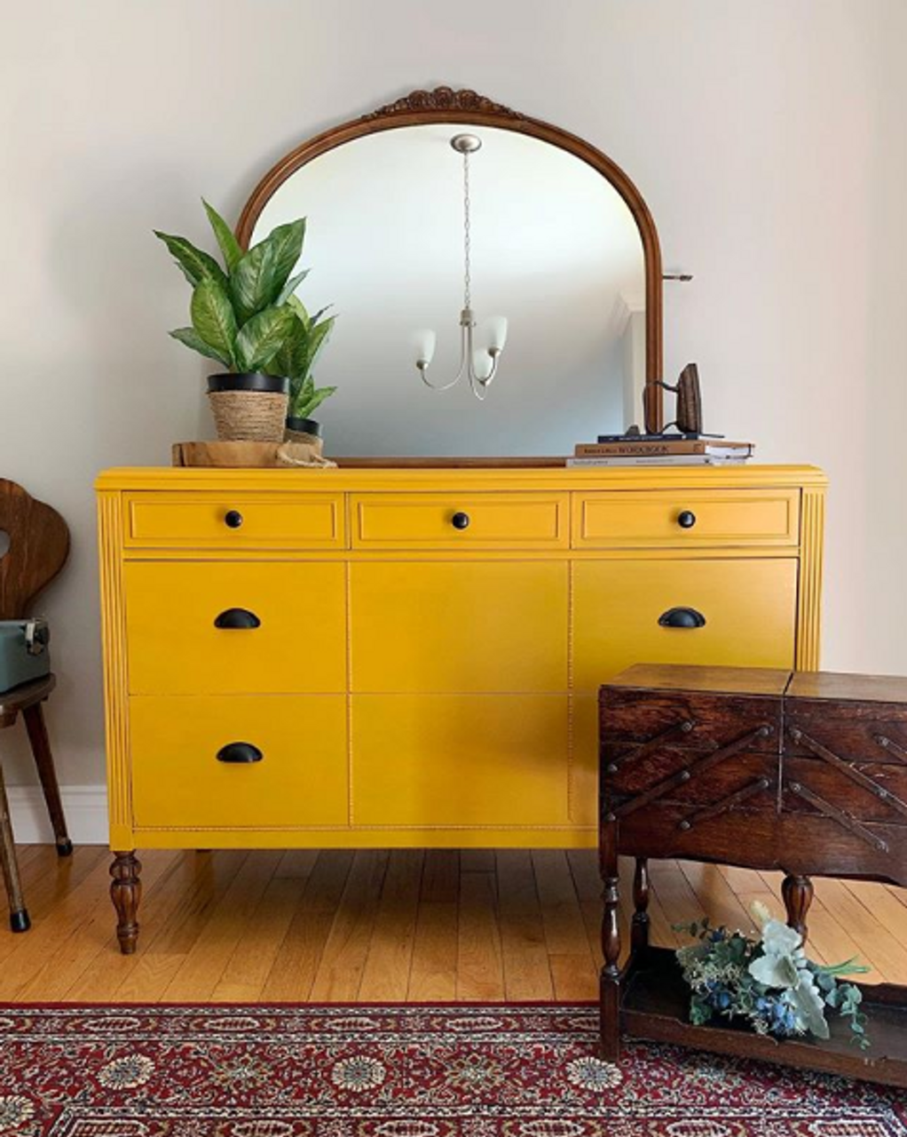 Gorgeous Butternut Mustard Yellow Furniture Paint