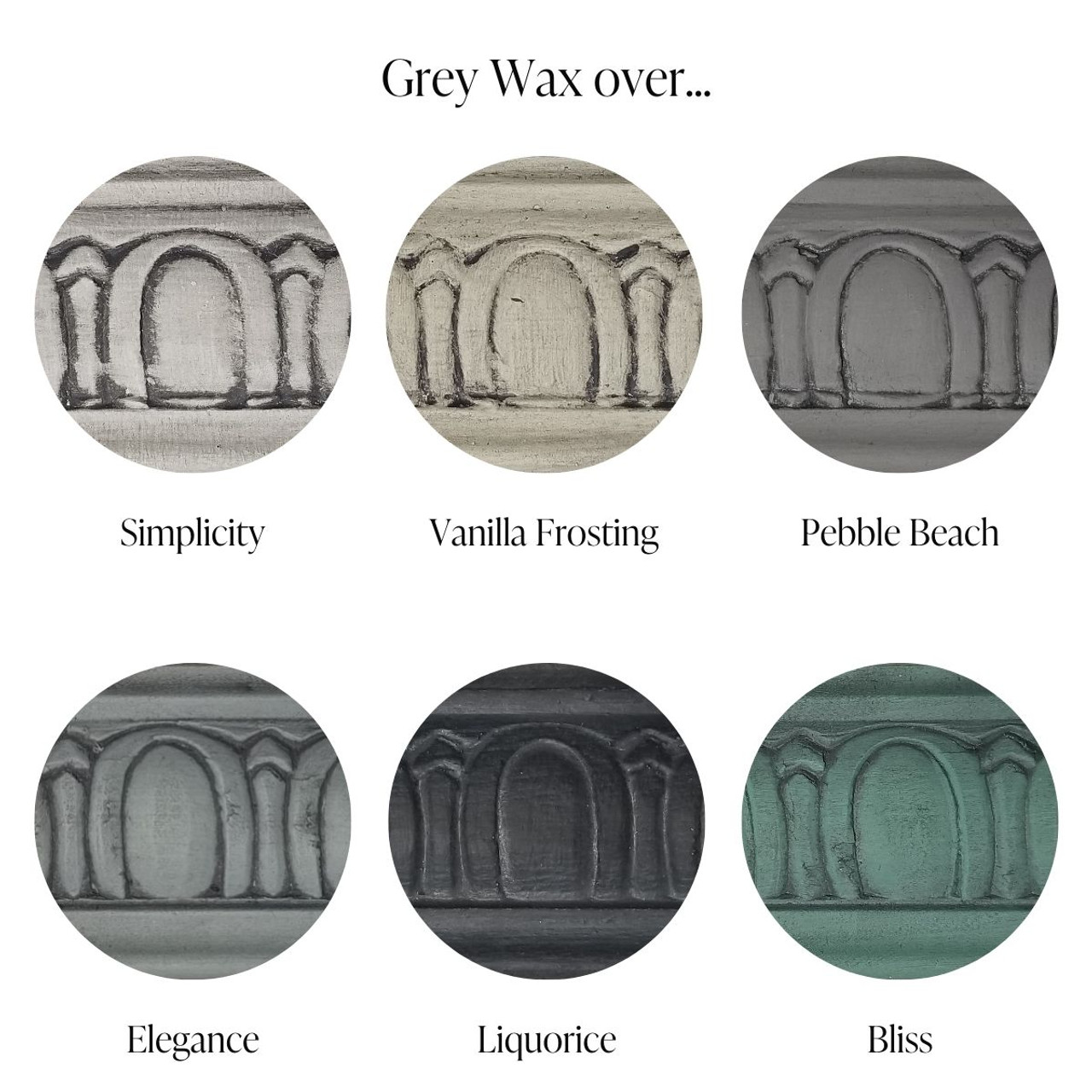  Gray Chalk Paint Wax Finishing Wax Furniture Finishing Wax 7 oz Chalk  Paint Sealing Wax for Painting or Waxing Interior Furniture, Cabinets,  Walls, Home Decor Accessories : Tools & Home Improvement