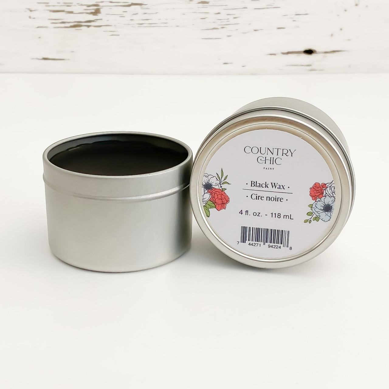 Black Wax - Natural Sealant for Chalk Furniture Paint or Raw Wood