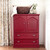 Dark berry red chalk furniture paint Cranberry Sauce by Country Chic Paint furniture examples