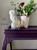 Dark plum eggplant purple chalk furniture paint Opulence by Country Chic Paint furniture example