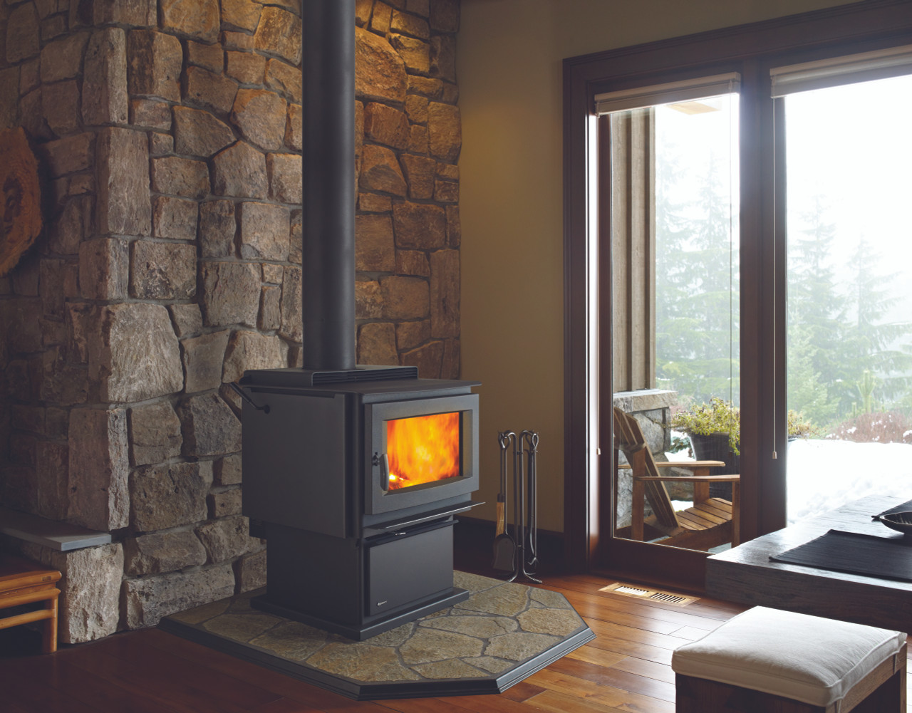 F5200 Pro Series Catalytic Wood Stove, United States, Warrensburg