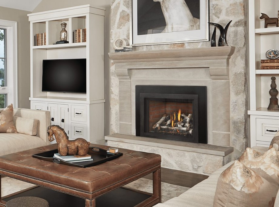 Oakville X4 Direct Vent Gas Fireplace Insert, United States