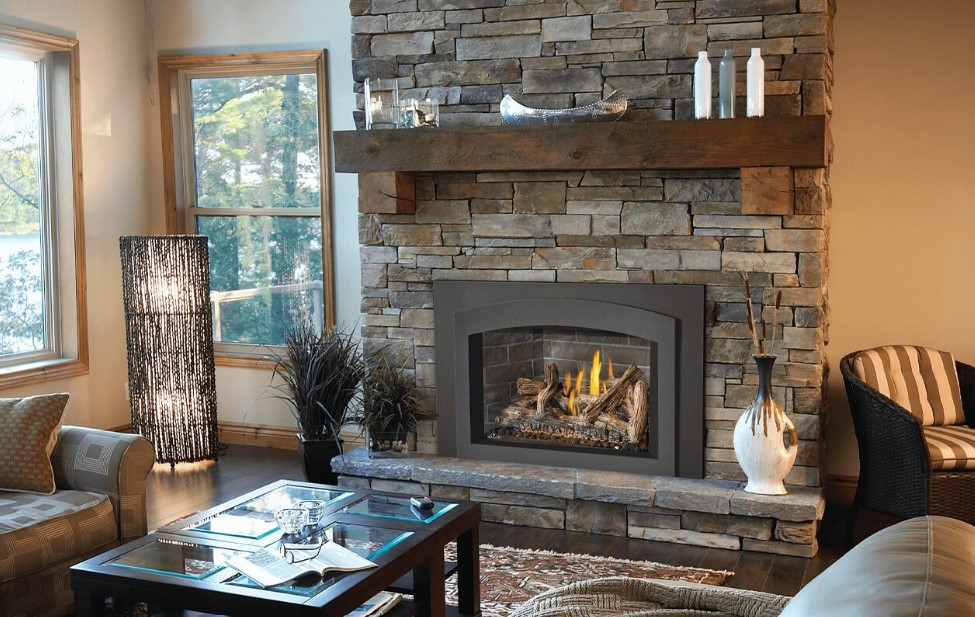 Oakville X4 Direct Vent Gas Fireplace Insert, United States