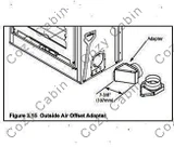 diagram of outside air adapter