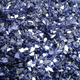 blue glass embers
