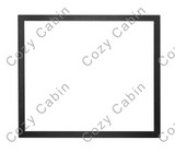 42 Inch Black Finish Trim