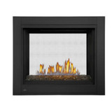 Ascent gas fireplace