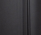 metallic black color swatch