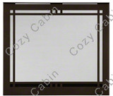 Black Contemporary Rectangular Door