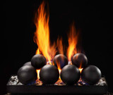 cannon ball media on burner