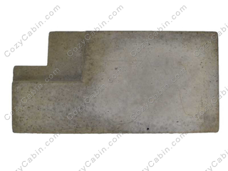 Timberwolf Right Side Brick - Notched (W090-0208)