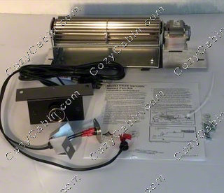 Heat Activated Fan with On/Off Variable Speed and Rheostat - FK24