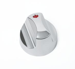 Small Control Knob with Red Flame - S88006