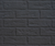 Volcanic Black Brick Panel Volcanic Black Brick Panel
