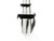 Grill Louvre - Black (LVGRL-CB12-BK-B) Image 2 Grill Louvre - Black (LVGRL-CB12-BK-B) Image 2