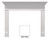 mantel with white swatch mantel with white swatch