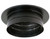 6 Inch Diameter Double-Wall Black Chimney Adapter with Trim 6 Inch Diameter Double-Wall Black Chimney Adapter with Trim