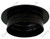 6 Inch Diameter Double-Wall Black Chimney Adapter with Trim 6 Inch Diameter Double-Wall Black Chimney Adapter with Trim