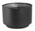 Black Double-Wall Adapter Section with No Damper Black Double-Wall Adapter Section with No Damper