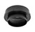 Double Wall Black Finishing Collar with Adapter Double Wall Black Finishing Collar with Adapter