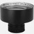 Black Chimney Adapter - 6 Inches Black Chimney Adapter - 6 Inches