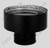 Black Chimney Adapter - 8 Inches
